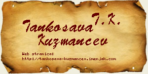 Tankosava Kuzmančev vizit kartica